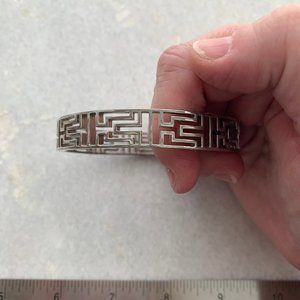 Tory Burch T Silver Bracelet